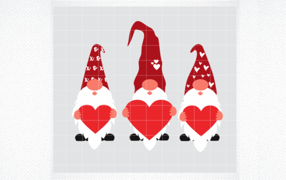 Gnomes SVG, Valentine's Day Svg