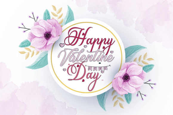 Happy Valentine Day SVG PNG Design