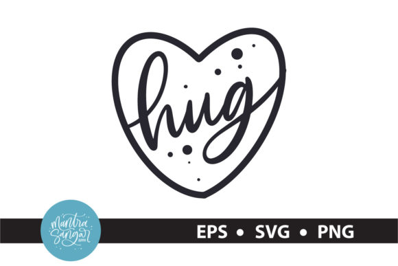 Hug - Valentine SVG
