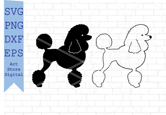 Poodle Outline Svg, Poodle Silhouette