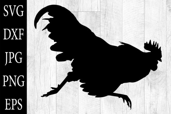 Rooster Silhouettes Rooster SVG EPS PNG