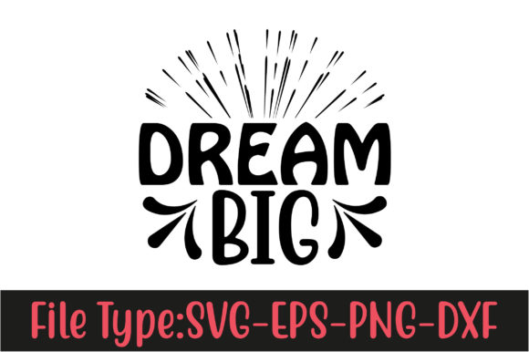 Unicorn SVG Design,Dream Big
